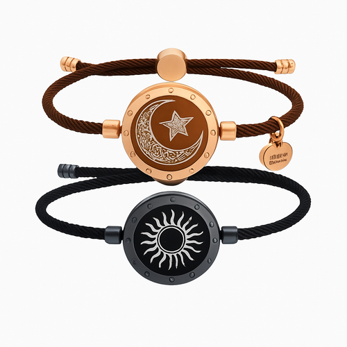 TouchBond Love Bracelet - Sliver + Gold